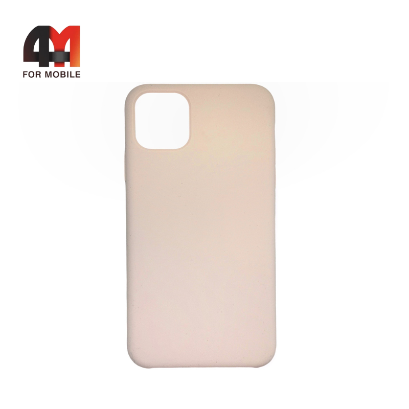 Чехол Iphone 11 Pro Max силиконовый, Silicone Case, пудрового цвета, TOTU - фото 1 - id-p226620873
