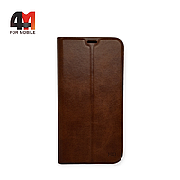 Чехол книга Iphone 11 Pro Max коричневого цвета, HDD