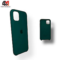 Чехол Iphone 11 Pro Max Silicone Case, 49 темно-бирюзового цвета