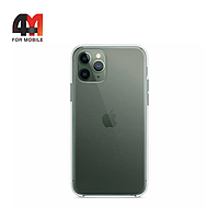 Чехол Iphone 11 Pro Max силиконовый, плотный, прозрачный