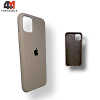 Чехол Iphone 11 Pro Max Silicone Case, 7 светло-коричневого цвета
