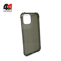 Чехол Iphone 11 Pro Max силиконовый с усиленными углами, серого цвета