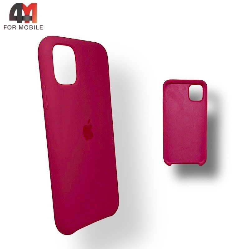 Чехол Iphone 11 Pro Max Silicone Case, 36 рубинового цвета - фото 1 - id-p226621995