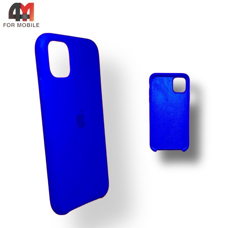 Чехол Iphone 11 Pro Max Silicone Case, 40 цвет индиго - фото 1 - id-p226621552