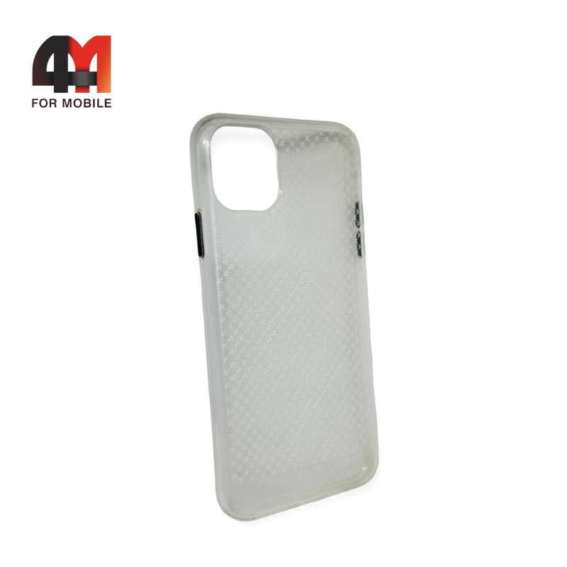 Чехол Iphone 11 Pro Max силиконовый, плотный, крестик - фото 1 - id-p226617527