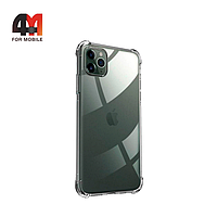 Чехол Iphone 11 Pro Max пластиковый с усиленными углами, прозрачный, ipaky