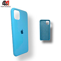 Чехол Iphone 11 Pro Silicone Case, 16 голубого цвета