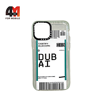 Чехол Iphone 11 Pro силиконовый с рисунком, билет Dubai