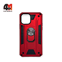 Чехол Iphone 11 Pro пластиковый, противоударный, красного цвета, Case
