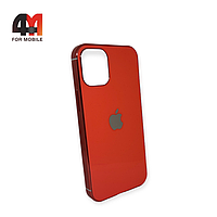 Чехол Iphone 11 Pro силиконовый, глянцевый с логотипом, оранжевого цвета, Hicool