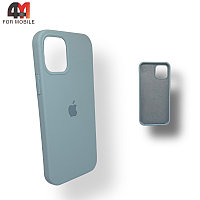 Чехол Iphone 12 Mini Silicone Case, 43 сизого цвета