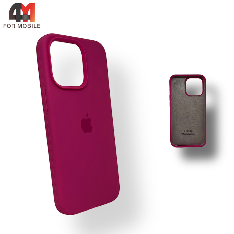 Чехол Iphone 12 Mini Silicone Case, 54 цвета фуксии - фото 1 - id-p226617837