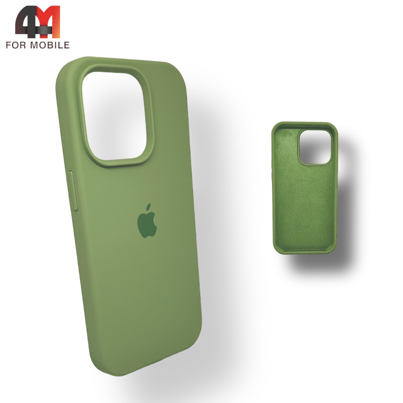 Чехол Iphone 12 Mini Silicone Case, 1 зеленого цвета - фото 1 - id-p226617599