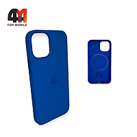Чехол Iphone 12 Mini Silicone Case + MagSafe, Capri Blue