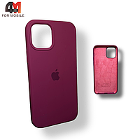 Чехол Iphone 12 Mini Silicone Case, 67 цвет марон