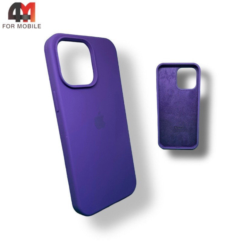 Чехол Iphone 12 Mini Silicone Case, 30 фиолетового цвета - фото 1 - id-p226617282