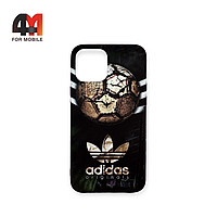 Чехол Iphone 12 Pro Max силиконовый с рисунком, Adidas