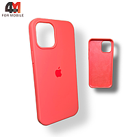 Чехол Iphone 12 Pro Max Silicone Case, 65 лососевого цвета