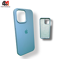 Чехол Iphone 12 Pro Max Silicone Case, 61 серо-зеленого цвета