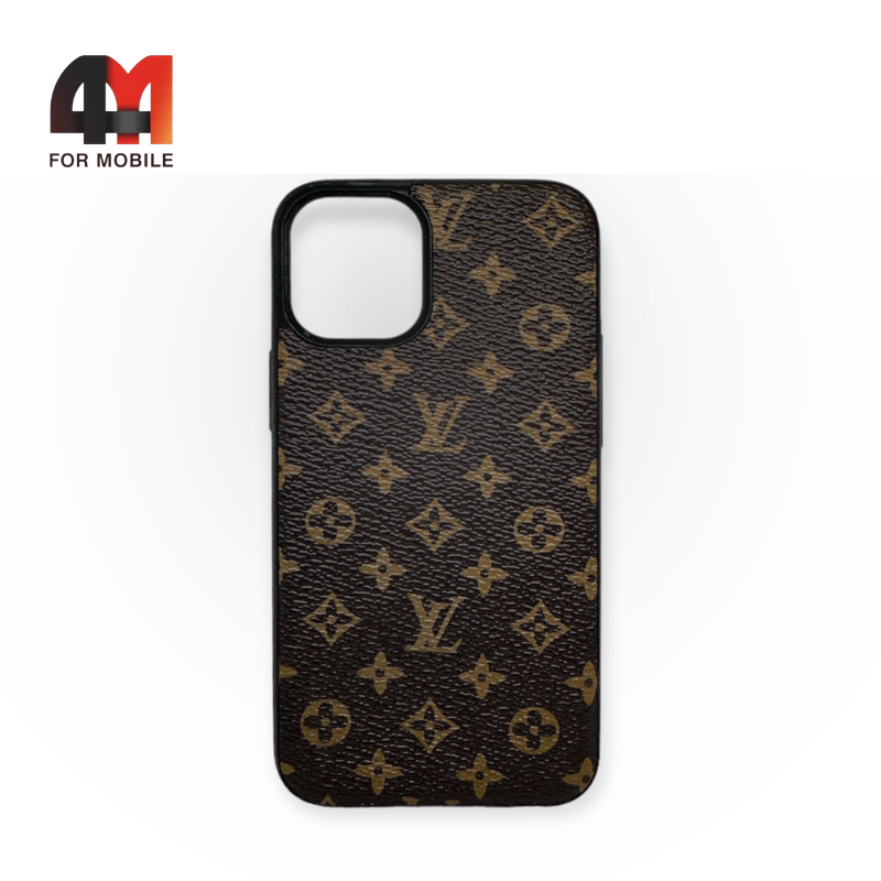 Чехол Iphone 12 Pro Max силиконовый с рисунком, Louis Vuitton - фото 1 - id-p226620351