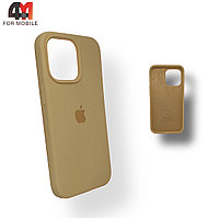 Чехол Iphone 12/12 Pro Silicone Case, 28 горчичного цвета