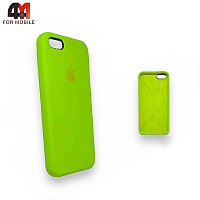 Чехол Iphone 5/5S/SE Silicone Case, 60 неонового цвета