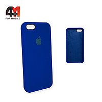 Чехол Iphone 5/5S/SE Silicone Case, 40 цвет индиго