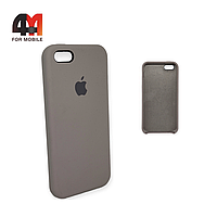 Чехол Iphone 5/5S/SE Silicone Case, 7 светло-коричневого цвета