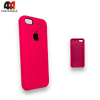 Чехол Iphone 5/5S/SE Silicone Case, 47 ярко-розового цвета
