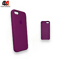 Чехол Iphone 5/5S/SE Silicone Case, 52 бордового цвета