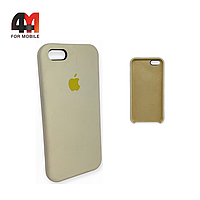 Чехол Iphone 5/5S/SE Silicone Case, 51 ванильного цвета