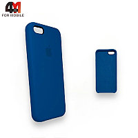 Чехол Iphone 5/5S/SE Silicone Case, 63 черничного цвета