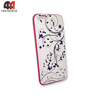 Чехол Iphone 6/6S силиконовый с рисунком, бабочки