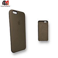 Чехол Iphone 6/6S Silicone Case, 22 коричневого цвета
