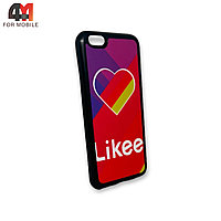 Чехол Iphone 6/6S силиконовый с рисунком, цветной, Likee