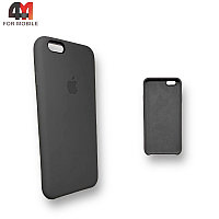 Чехол Iphone 6/6S Silicone Case, 15 темно-серого цвета