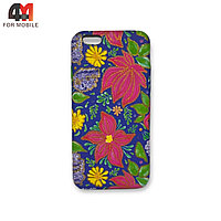 Чехол Iphone 6/6S силиконовый с рисунком, цветы