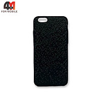 Чехол Iphone 6/6S пластиковый, мозаика, черного цвета