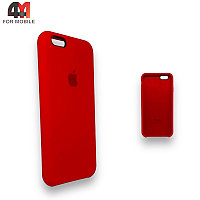 Чехол Iphone 6/6S Silicone Case, 14 красного цвета