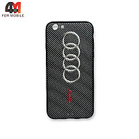 Чехол Iphone 6/6S пластиковый с рисунком, Audi