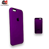 Чехол Iphone 6/6S Silicone Case, 45 баклажанового цвета