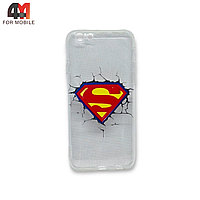 Чехол Iphone 6/6S силиконовый с рисунком, Superman