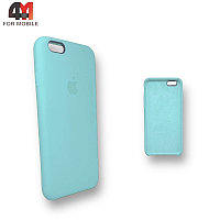 Чехол Iphone 6/6S Silicone Case, 21 лазурного цвета
