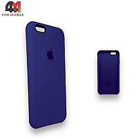 Чехол Iphone 6/6S Silicone Case, 63 черничного цвета