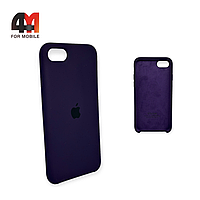 Чехол Iphone 7/8/SE 2020/SE 2022 Silicone Case, 75 пурпурного цвета