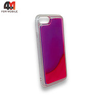 Чехол Iphone 7/8/SE 2020/SE 2022 силиконовый, песочек, фиолетового цвета