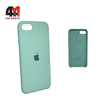 Чехол Iphone 7/8/SE 2020/SE 2022 Silicone Case, 17 мятного цвета