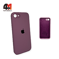 Чехол Iphone 7/8/SE 2020/SE 2022 Silicone Case Squared, 62 лилового цвета