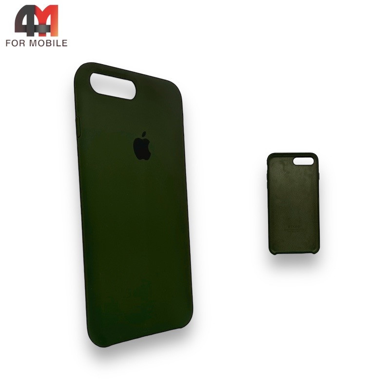 Чехол Iphone 7 Plus/8 Plus Silicone Case, 64 темно-елового цвета - фото 1 - id-p226623973
