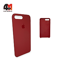 Чехол Iphone 7 Plus/8 Plus Silicone Case, 25 цвет марсала